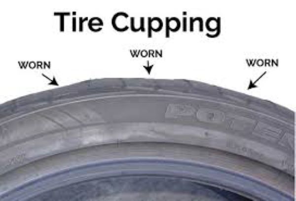Tire cupping